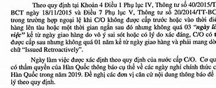 Co Form Ak Cấp Sau 3 Ngày Tàu Chạy